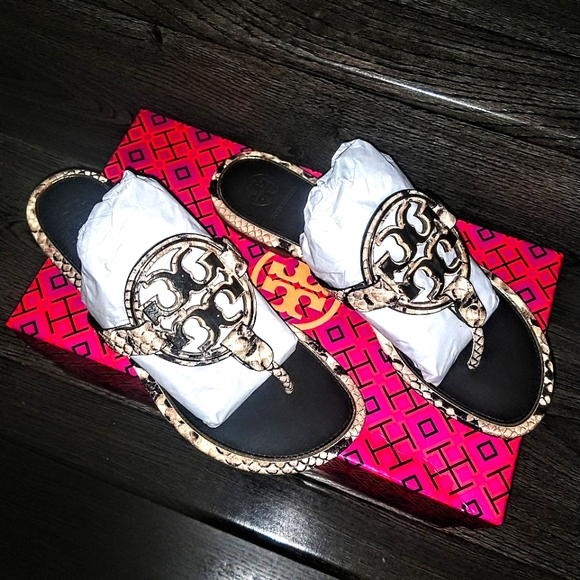 AUTHENTIC TORY BURCH MILLER DESERT ROCCIA SIZE 7